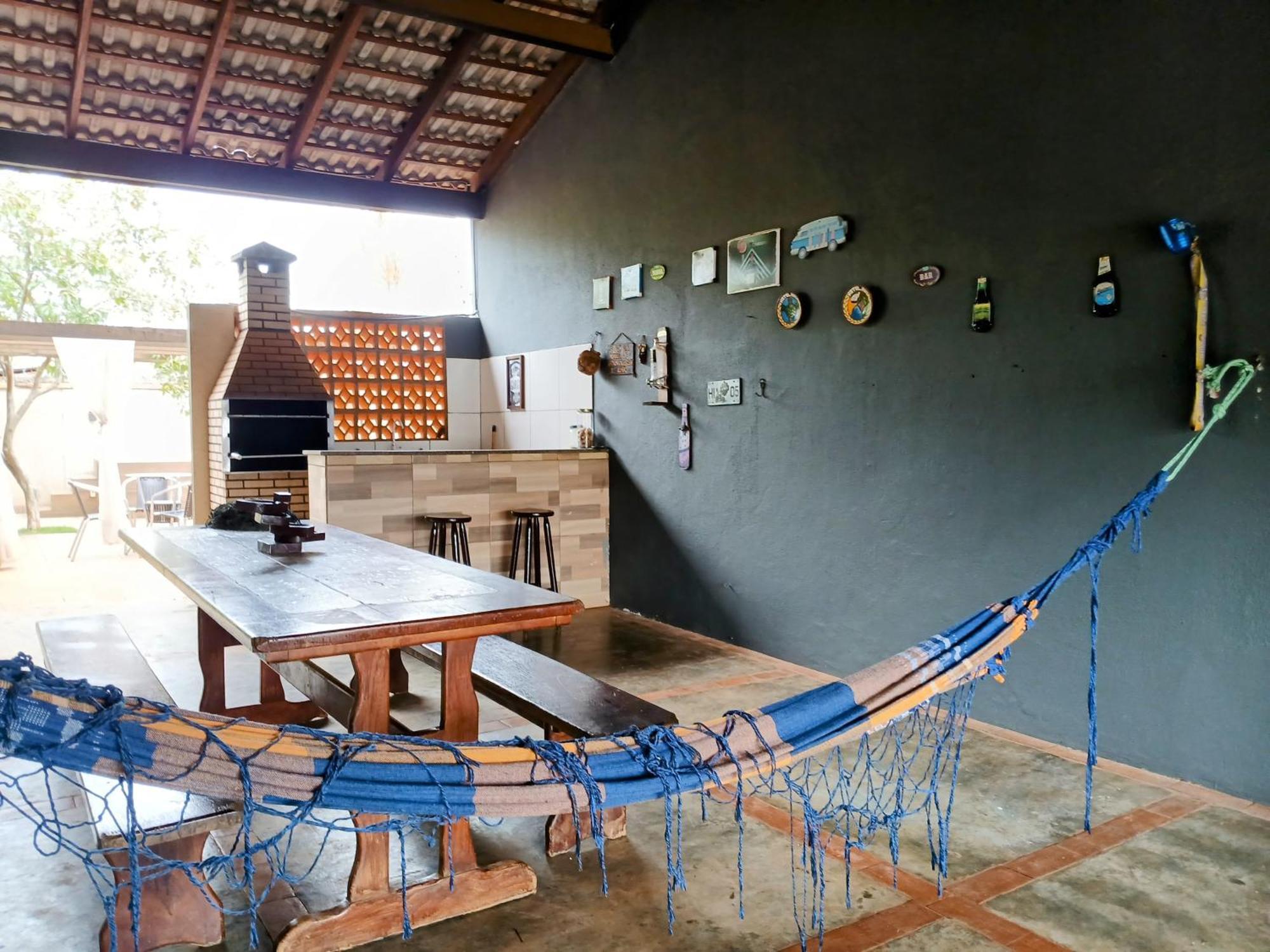Casa Com Spa De Hidro, Aquecedor E Cromoterapia A 1,0 Km Do Centro Chapada dos Guimarães Esterno foto